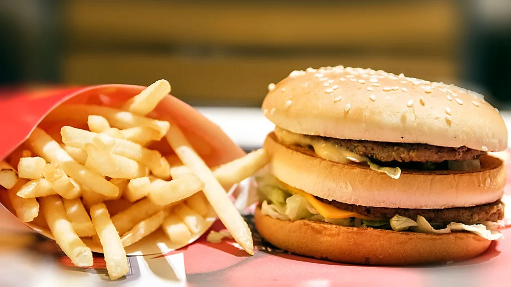 Why burger is called junk food?